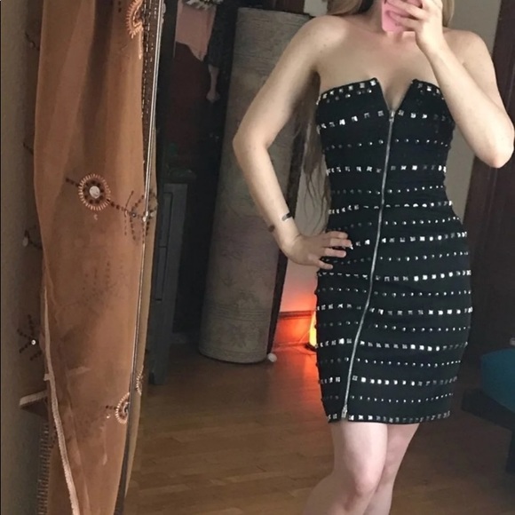 Y2k vintage Bebe embellished strapless Jessica rabbit dress - Picture 9 of 15